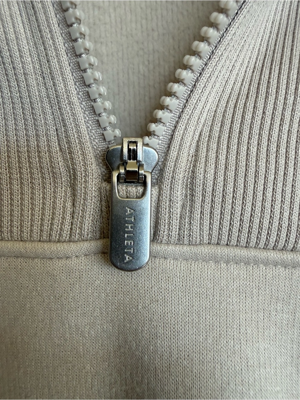 Athleta Cozy Karma 1/2 Zip Sweatshirt – Size Small - Picture 5 of 7